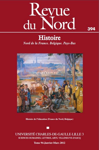 N°394. Histoire de l’éducation (France du Nord, Belgique)