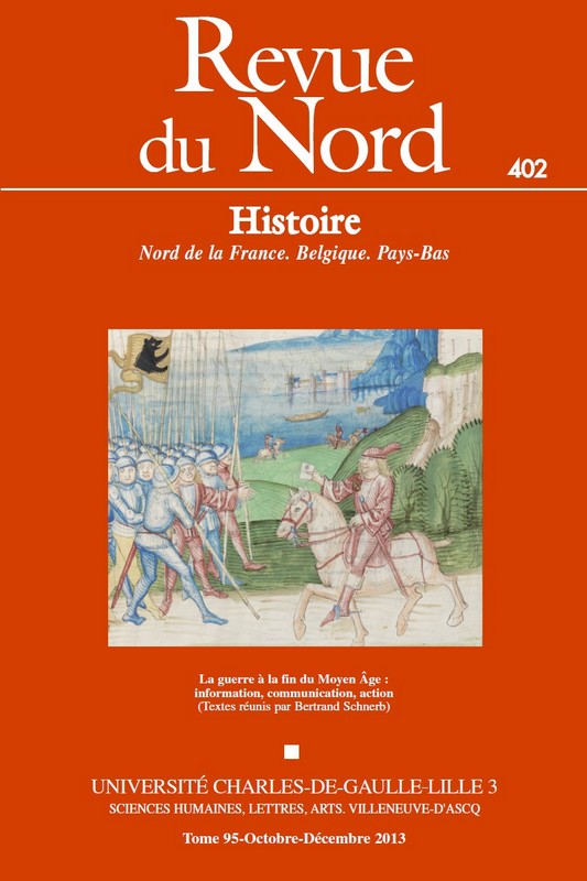 N°402. La guerre à la fin du Moyen Âge : information, communication, action