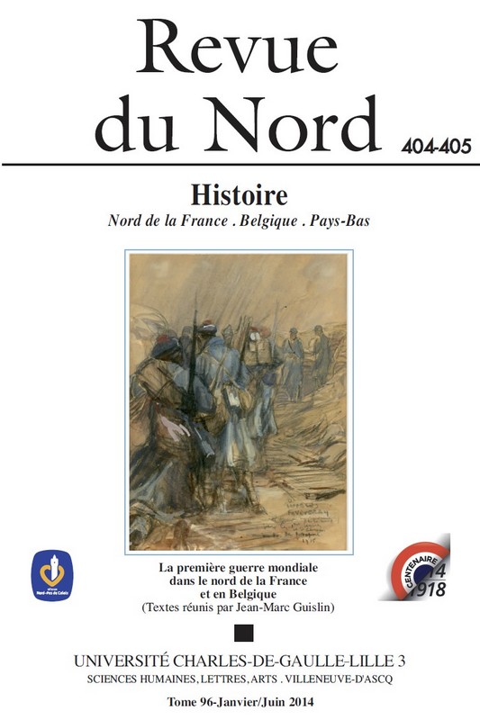 N°404-405. La première guerre mondiale dans le nord de la France et en Belgique