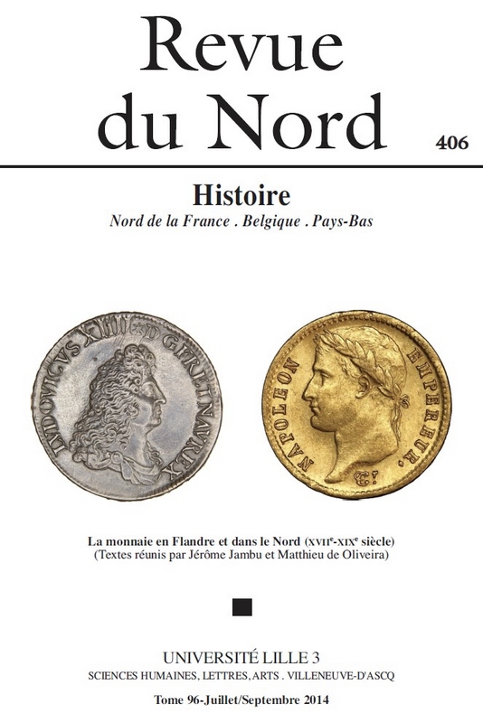 N°406. La monnaie en Flandre et dans le Nord (XVIIe-XIXe siècle)