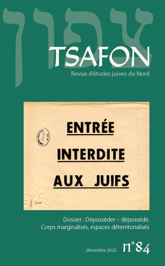 N° 84. Déposséder – dépossédé.  Corps marginalisés, espaces déterritorialisés