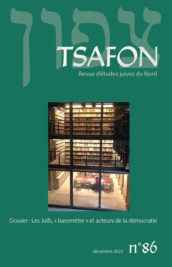 N° 86. Les Juifs, « baromètre » et acteurs de la démocratie