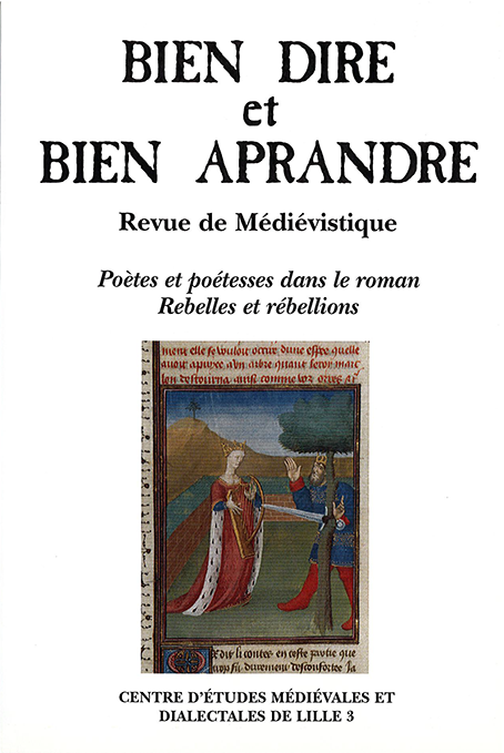 N°25 - Poètes et poétesses dans le roman Rebelles et rébellions