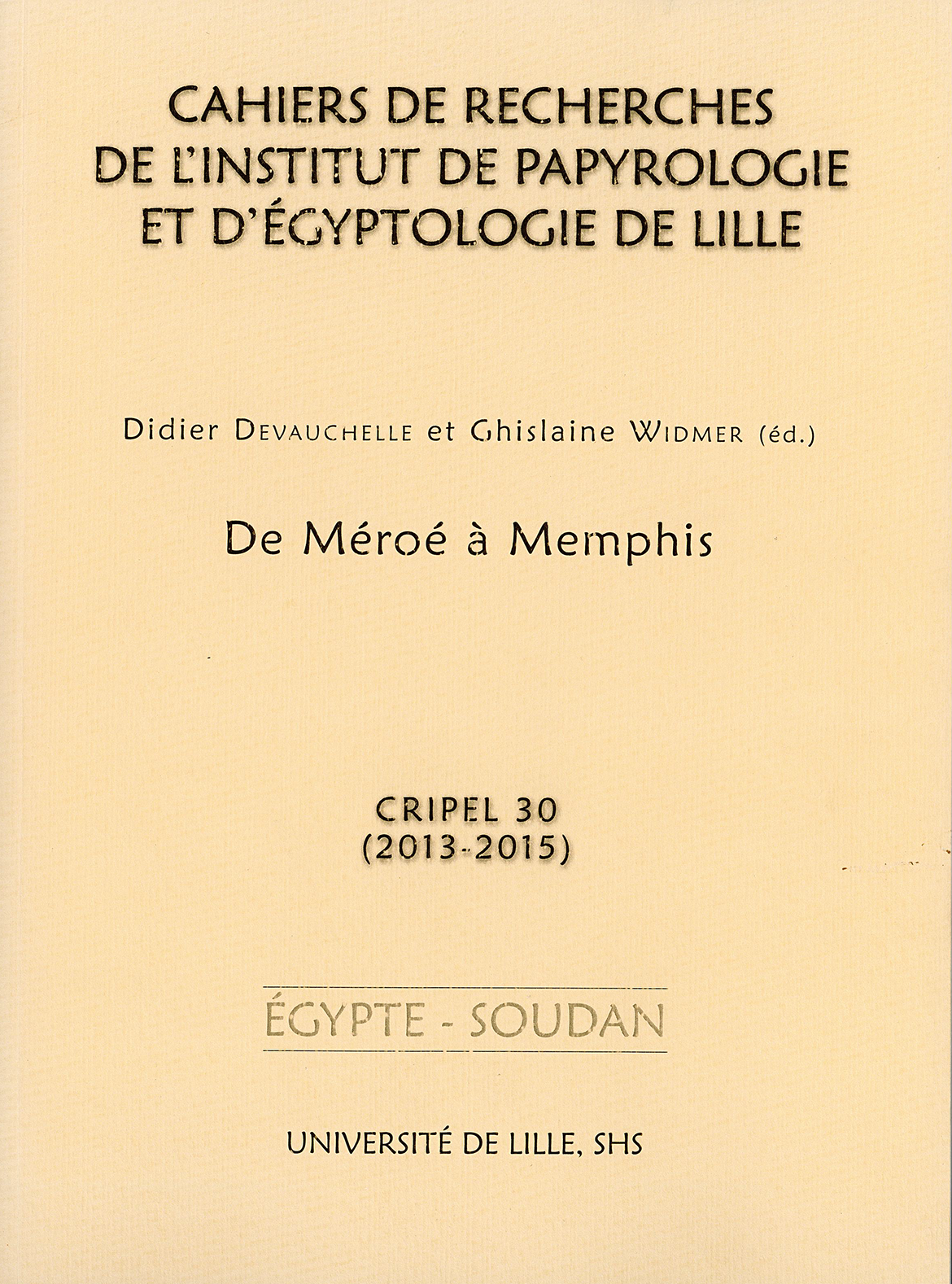 N°30. De Méroé à Memphis