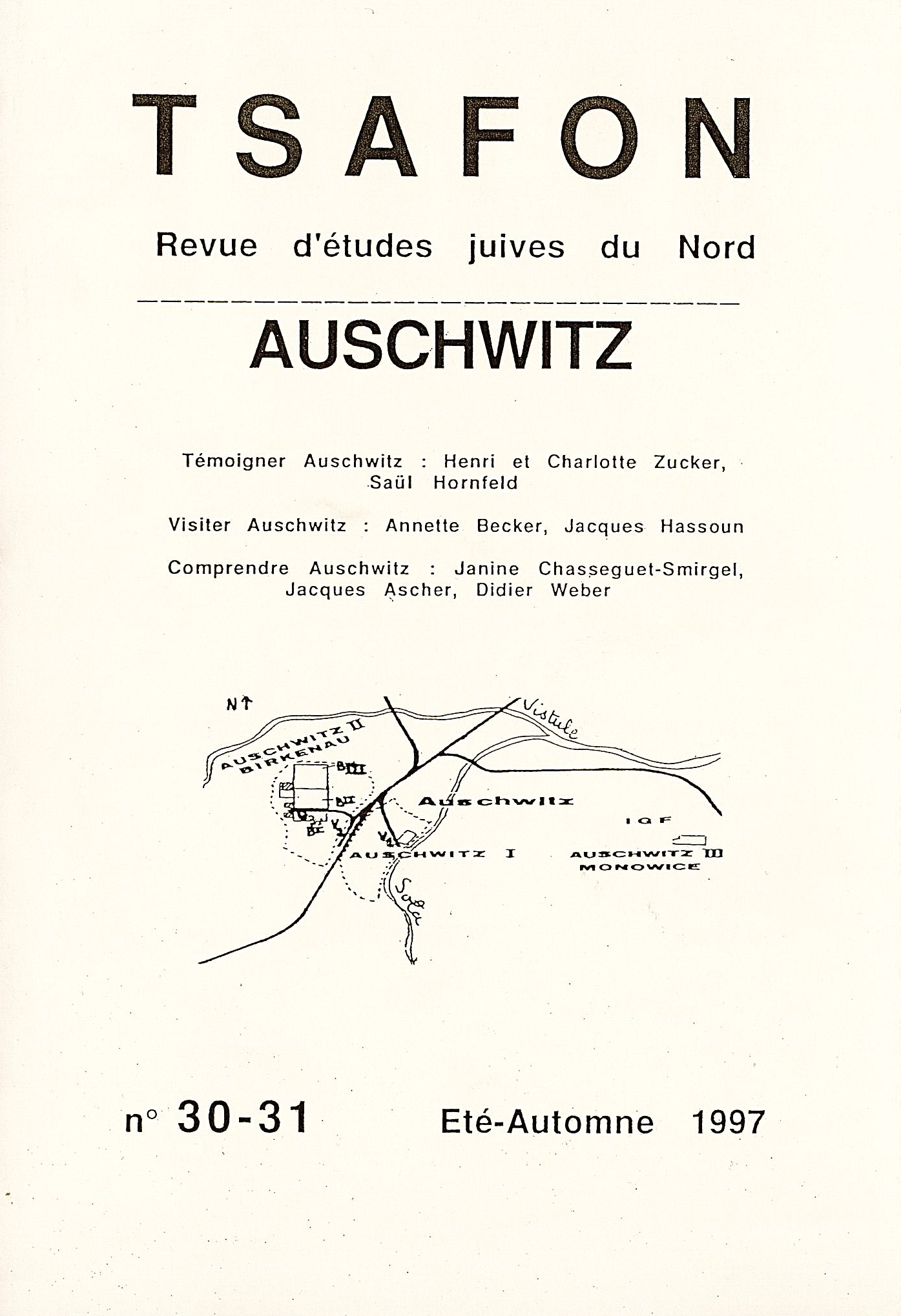 N° 30-31. Auschwitz N° 30-31. Auschwitz