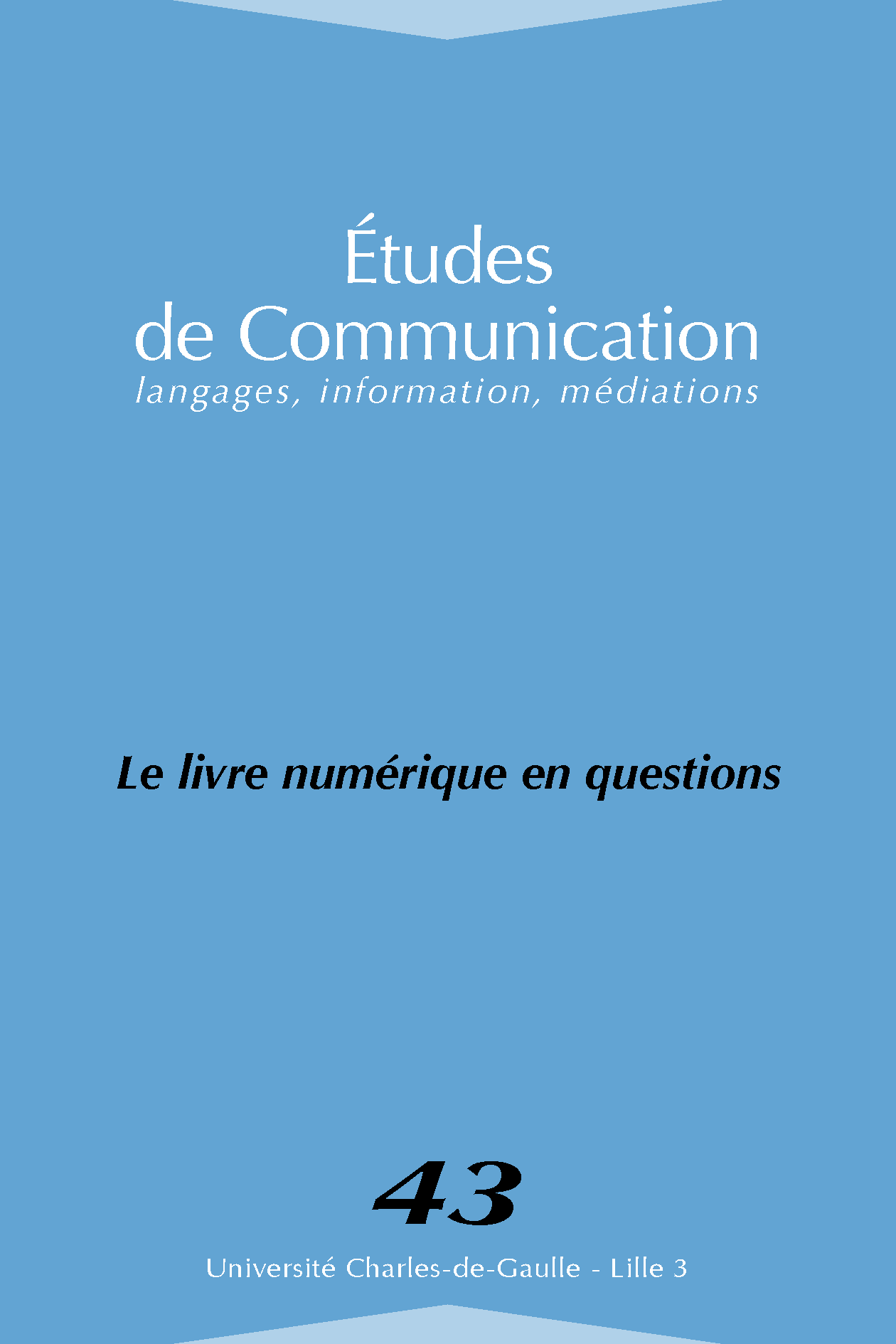 N°43. Le livre numérique en questions