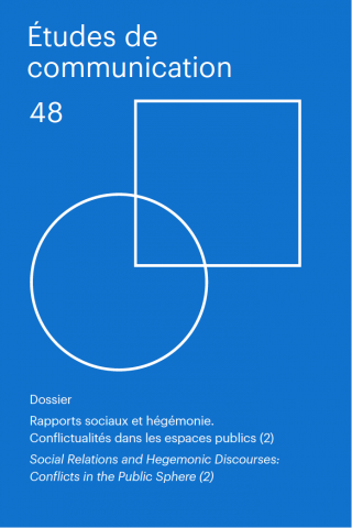 N°48. Rapports sociaux et hégémonie. Conflictualités dans les espaces publics (2)