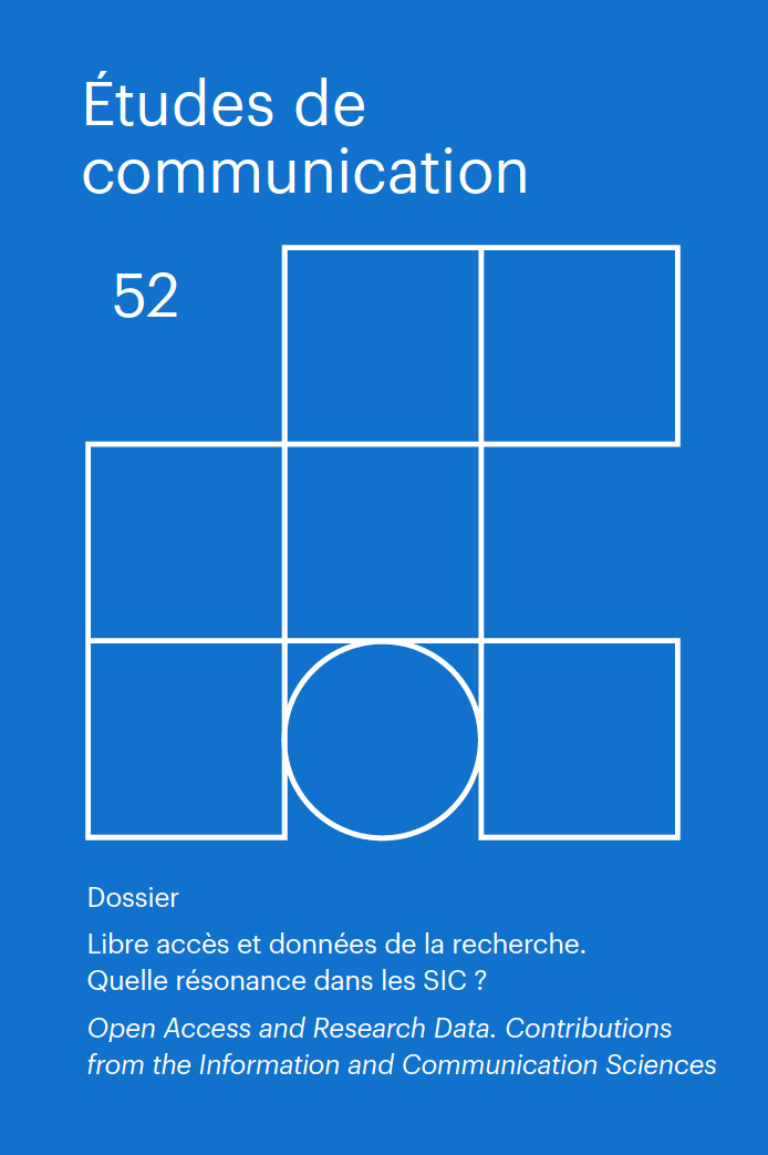 N°52. Libre accès et données de la recherche. Quelle résonance dans les SIC ?