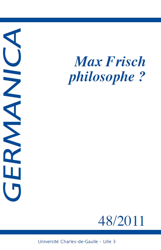 N°48. Max Frisch philosophe ?