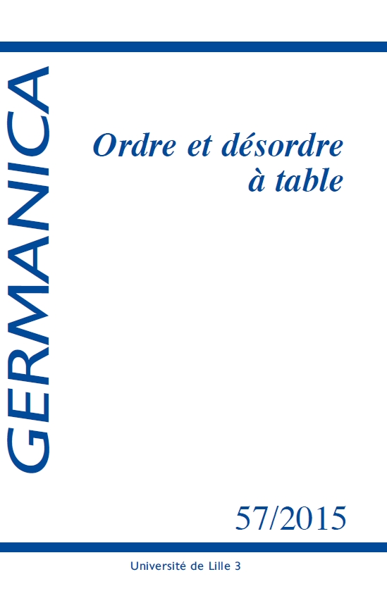 N°57. Ordre et désordre à table