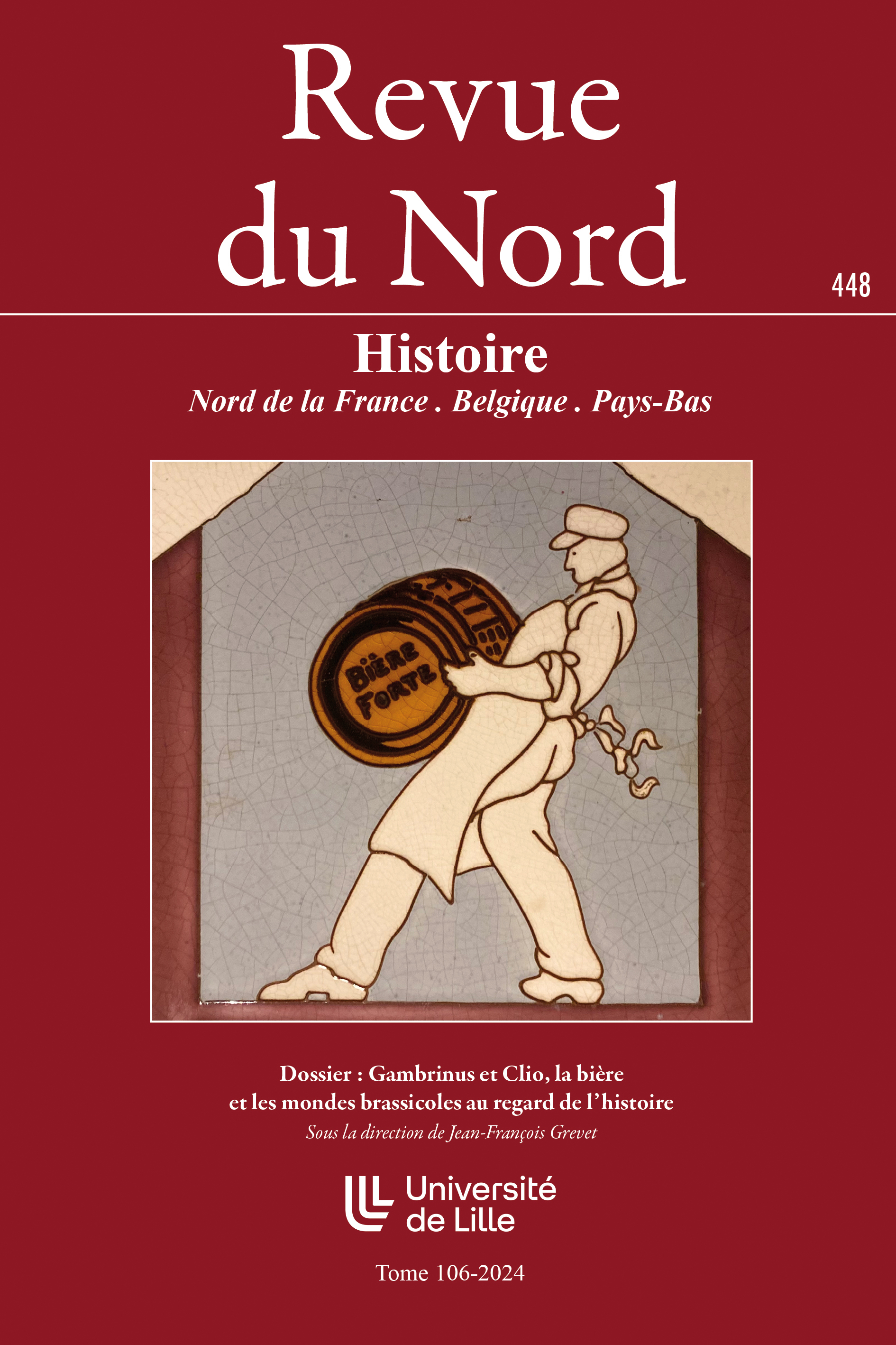 N°448. Gambrinus et Clio, la bière et les mondes brassicoles au regard de l'histoire