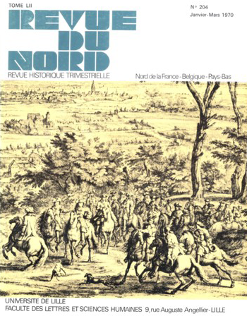Couverture Revue du Nord n°204. Varia