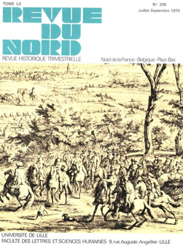 Couverture Revue du Nord n°206. Varia