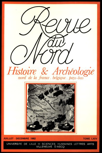 Couverture Revue du Nord n°254-255. Varia