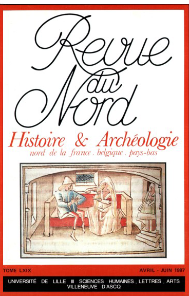 Couverture Revue du Nord n°273. Varia