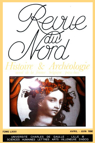 Couverture Revue du Nord n°285. Varia