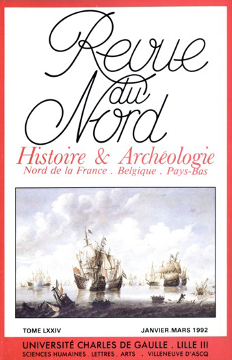 Couverture Revue du Nord n°294. Varia
