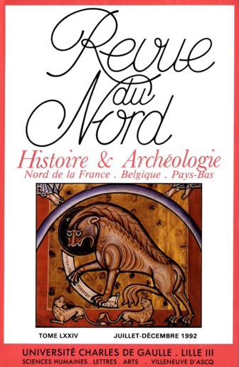 Couverture Revue du Nord - N°297-298. Varia