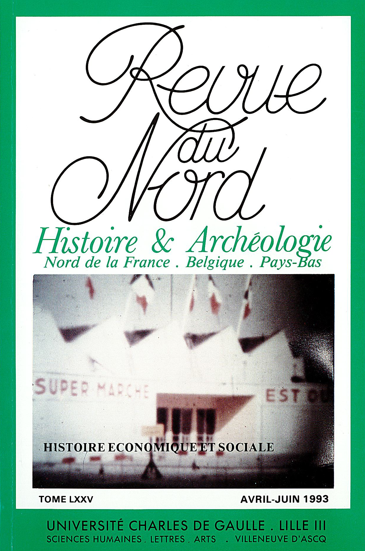 N°300. Croissance et développement dans le nord de la France N°300. Croissance et développement dans le nord de la France