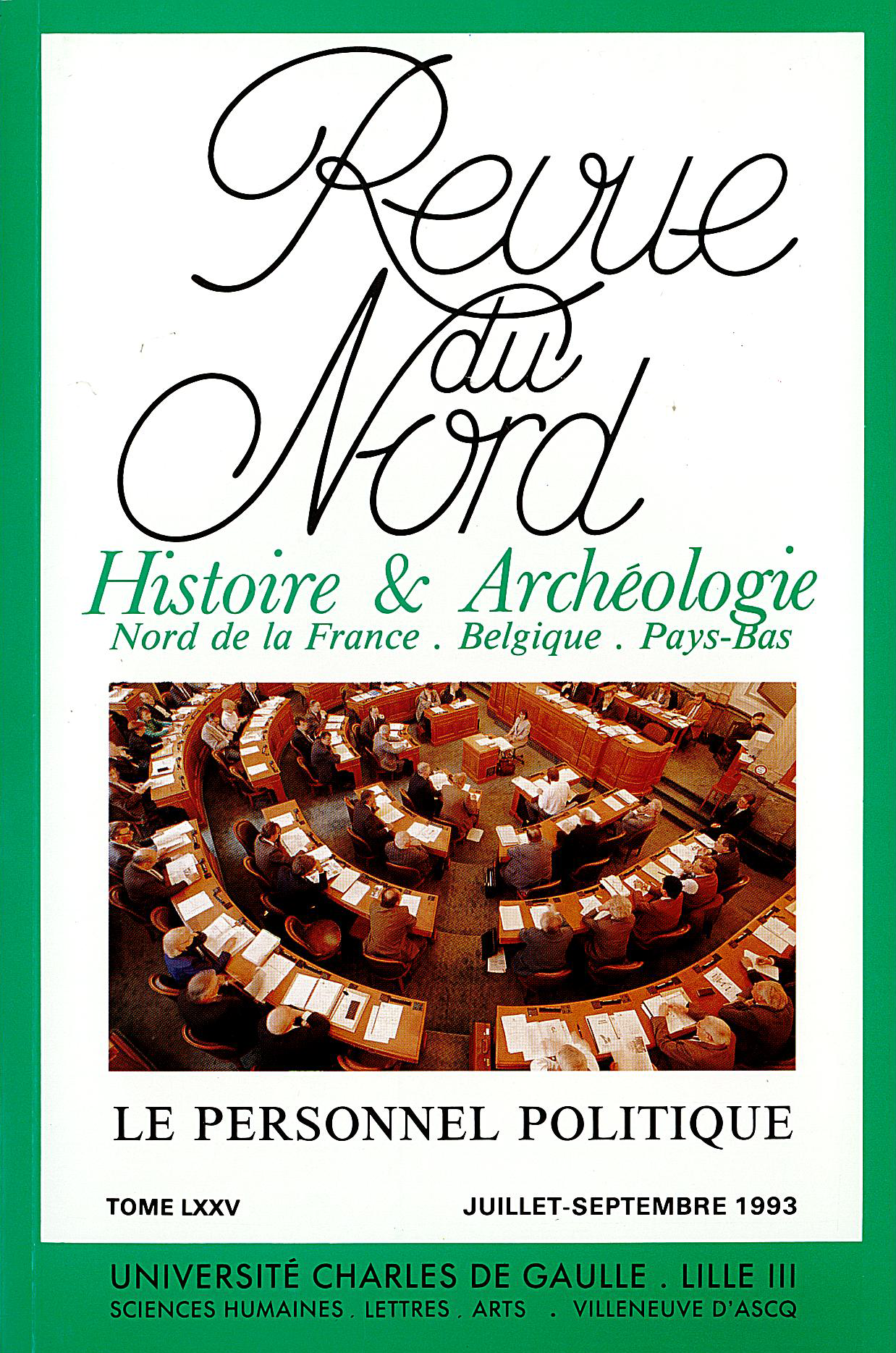 N°302. Le personnel politique N°302. Le personnel politique