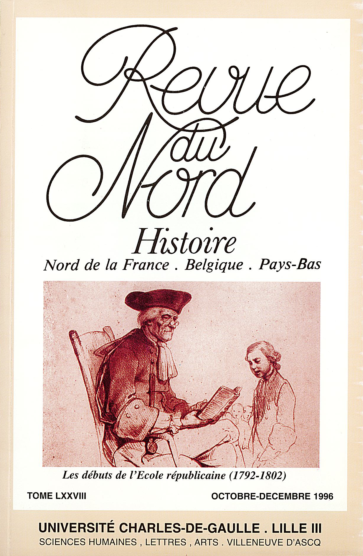 N°317. Les débuts de l'École républicaine (1792-1802) N°317. Les débuts de l'École républicaine (1792-1802)