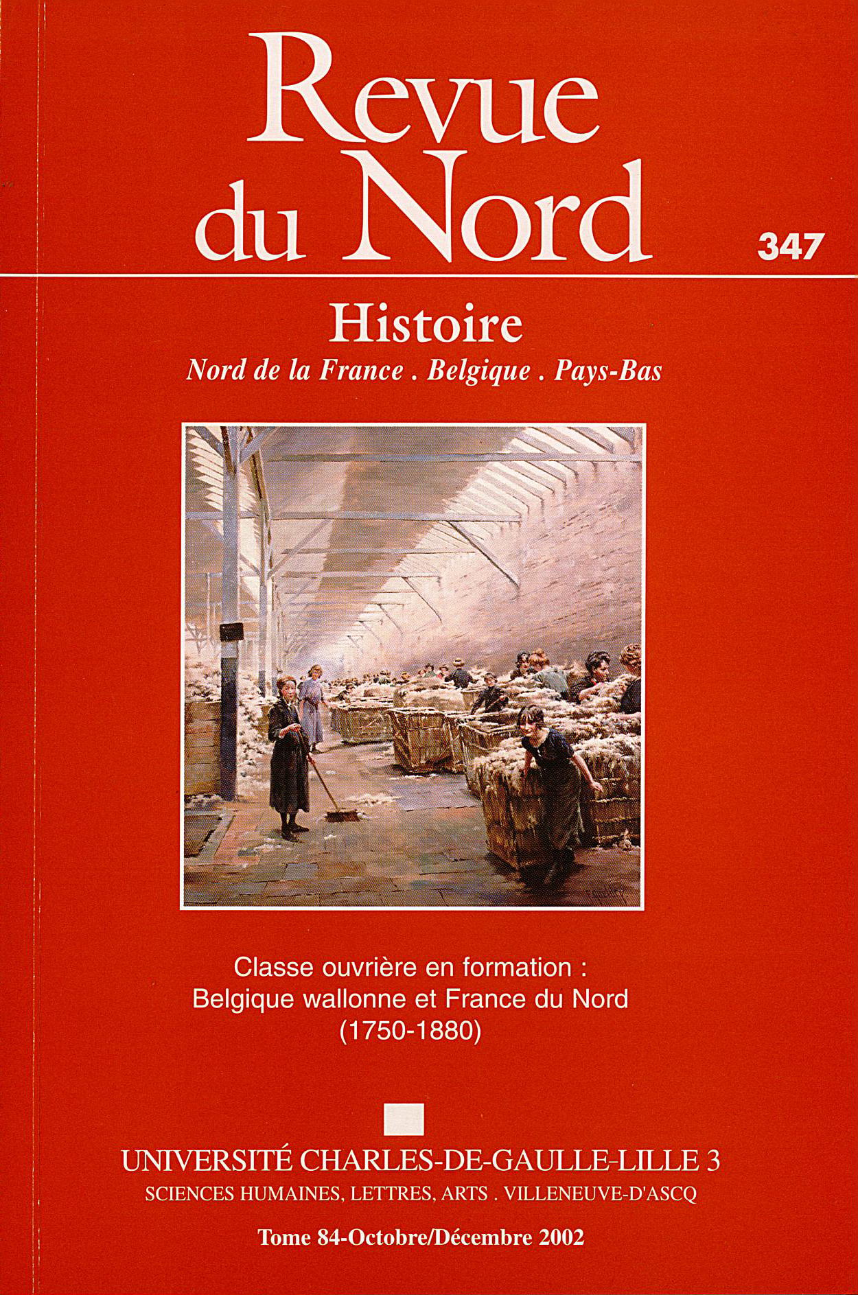 Couverture Revue du Nord n°347