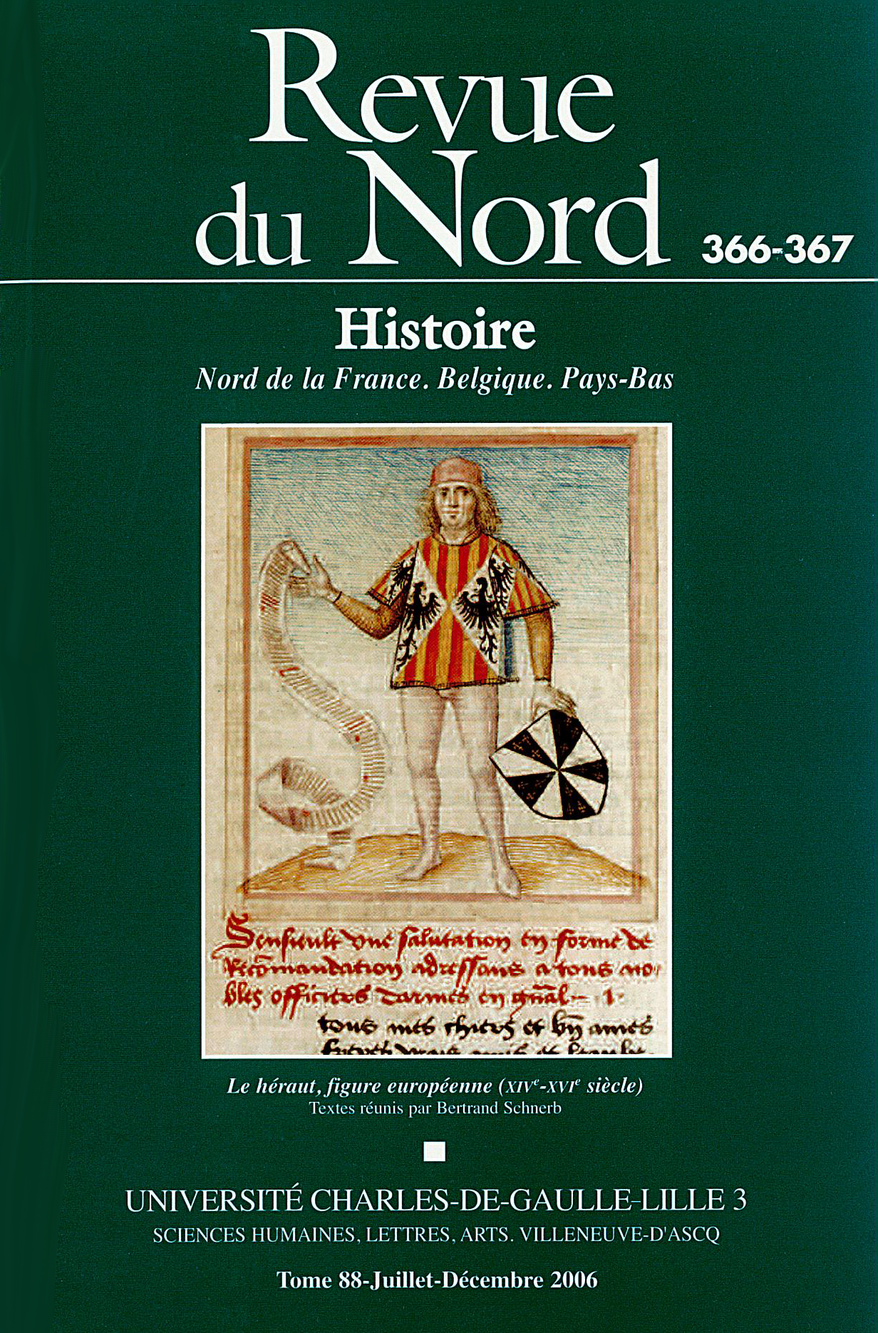 N°366-367. Le héraut, figure européenne (XIVe-XVIe siècle) N°366-367. Le héraut, figure européenne (XIVe-XVIe siècle)