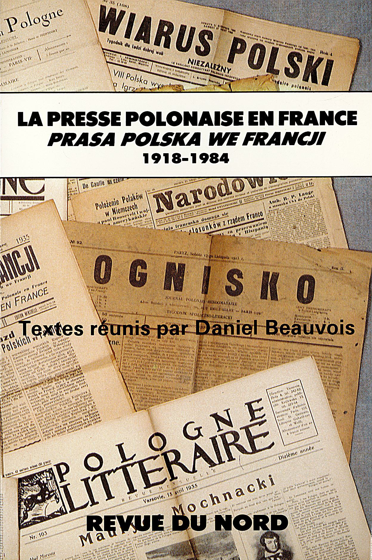 Couverture Revue du Nord Hors-série n°4