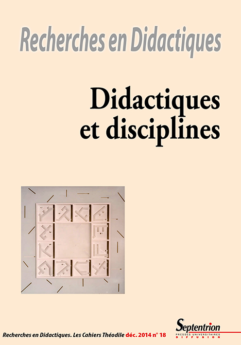 N°18. Didactiques et disciplines