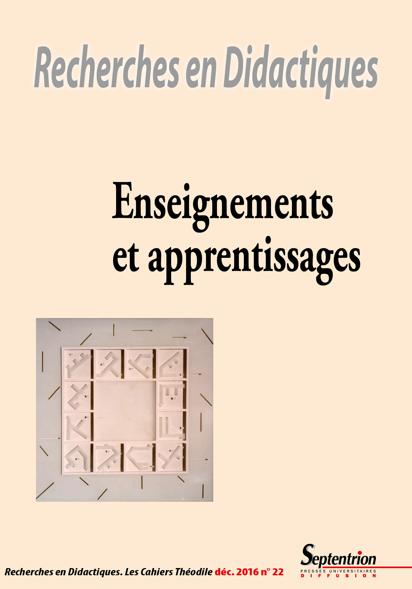 N°22. Enseignements et apprentissages