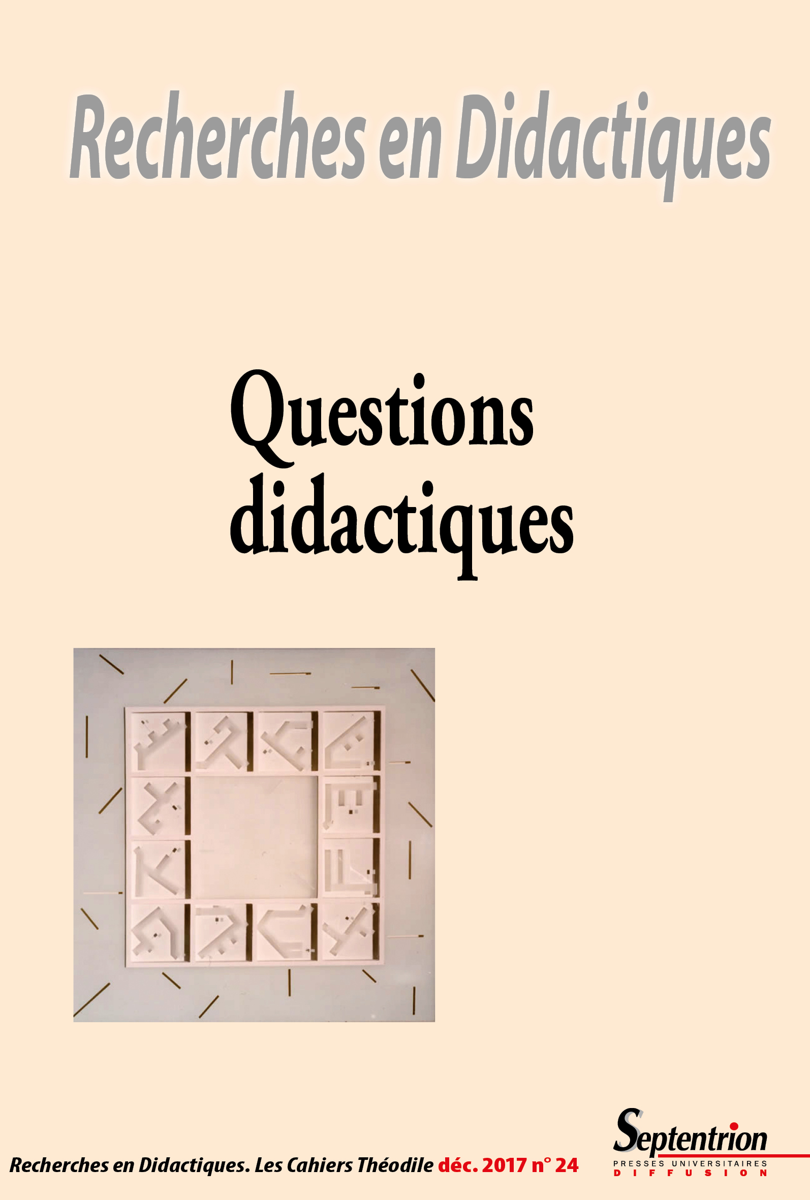 N°24. Questions didactiques