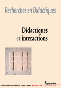 N°28. Didactiques et intéractions