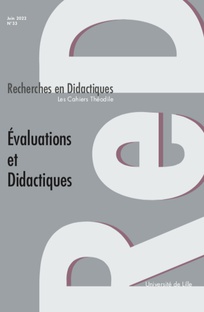 N°33. Évaluations et Didactiques