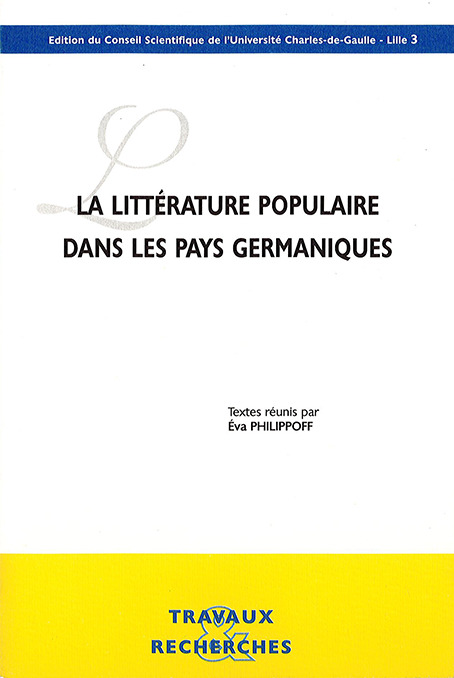 La littérature populaire dans les pays germaniques