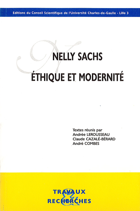 Nelly Sachs, étique et modernité